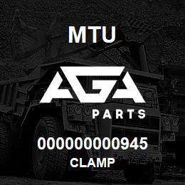 000000000945 MTU CLAMP | AGA Parts