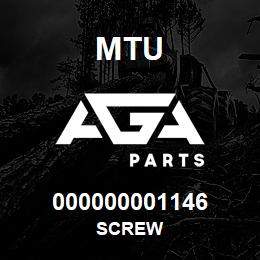 000000001146 MTU Screw | AGA Parts