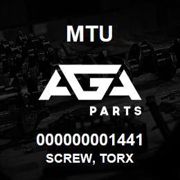 000000001441 MTU Screw, Torx | AGA Parts