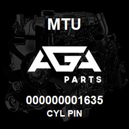 000000001635 MTU CYL PIN | AGA Parts