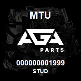 000000001999 MTU STUD | AGA Parts
