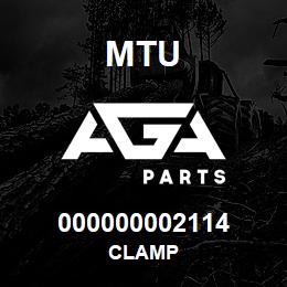 000000002114 MTU Clamp | AGA Parts