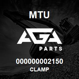 000000002150 MTU Clamp | AGA Parts