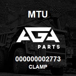 000000002773 MTU CLAMP | AGA Parts