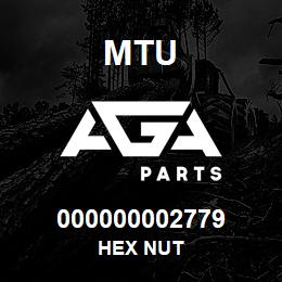 000000002779 MTU HEX NUT | AGA Parts