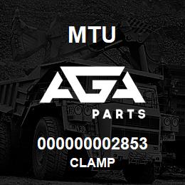 000000002853 MTU CLAMP | AGA Parts