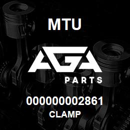000000002861 MTU CLAMP | AGA Parts