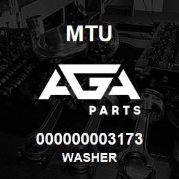 000000003173 MTU WASHER | AGA Parts