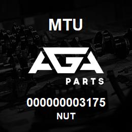 000000003175 MTU NUT | AGA Parts