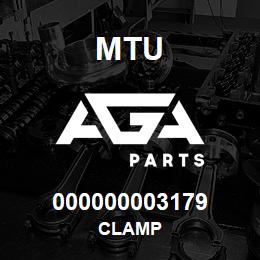 000000003179 MTU CLAMP | AGA Parts