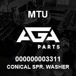 000000003311 MTU CONICAL SPR. WASHER | AGA Parts