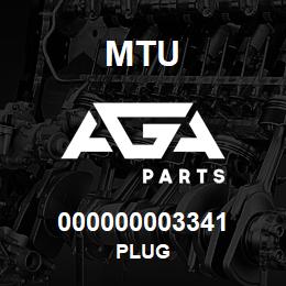 000000003341 MTU Plug | AGA Parts