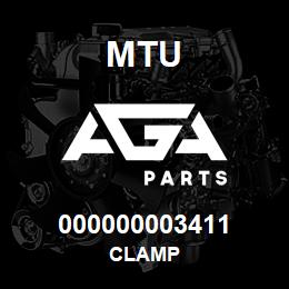 000000003411 MTU CLAMP | AGA Parts
