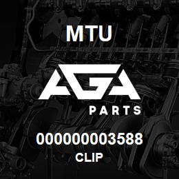 000000003588 MTU Clip | AGA Parts