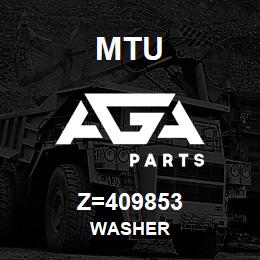 Z=409853 MTU WASHER | AGA Parts