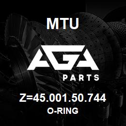 Z=45.001.50.744 MTU O-RING | AGA Parts