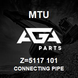 Z=5117 101 MTU CONNECTING PIPE | AGA Parts