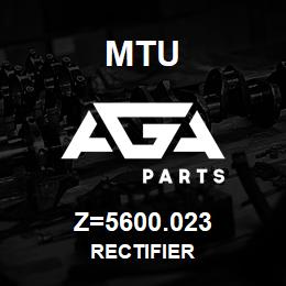 Z=5600.023 MTU RECTIFIER | AGA Parts