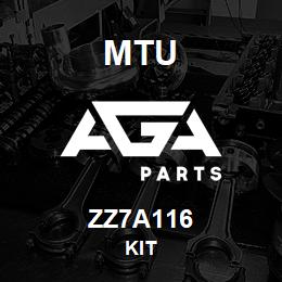 ZZ7A116 MTU Kit | AGA Parts