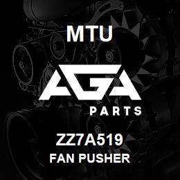 ZZ7A519 MTU Fan Pusher | AGA Parts