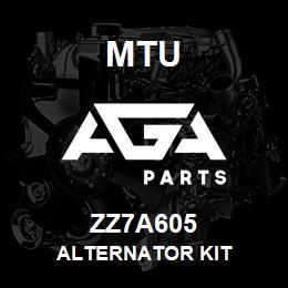 ZZ7A605 MTU Alternator Kit | AGA Parts
