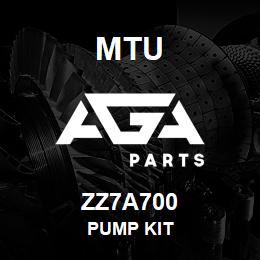 ZZ7A700 MTU Pump Kit | AGA Parts