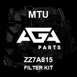 ZZ7A815 MTU Filter Kit | AGA Parts