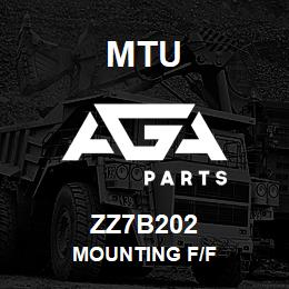 ZZ7B202 MTU Mounting F/F | AGA Parts