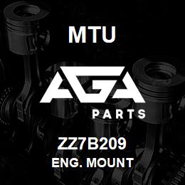 ZZ7B209 MTU Eng. Mount | AGA Parts