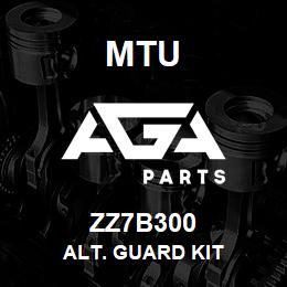 ZZ7B300 MTU Alt. Guard Kit | AGA Parts