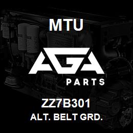 ZZ7B301 MTU Alt. Belt Grd. | AGA Parts