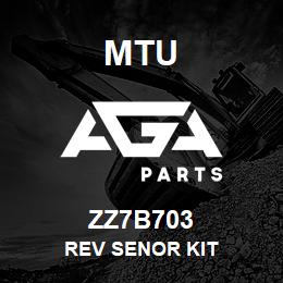 ZZ7B703 MTU Rev Senor Kit | AGA Parts