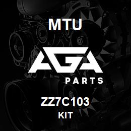 ZZ7C103 MTU Kit | AGA Parts