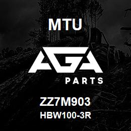ZZ7M903 MTU HBW100-3R | AGA Parts