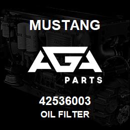 42536003 Mustang OIL FILTER | AGA Parts