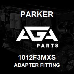 1012F3MXS Parker ADAPTER FITTING | AGA Parts