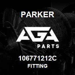 106771212C Parker FITTING | AGA Parts