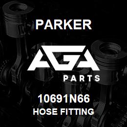 10691N66 Parker HOSE FITTING | AGA Parts