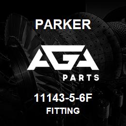 11143-5-6F Parker FITTING | AGA Parts