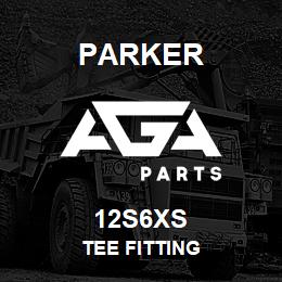 12S6XS Parker TEE FITTING | AGA Parts