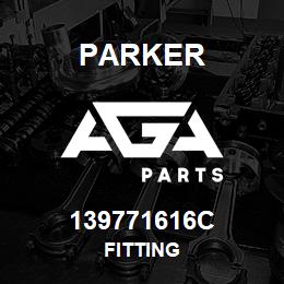 139771616C Parker FITTING | AGA Parts