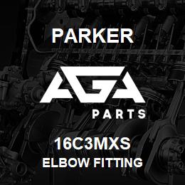16C3MXS Parker ELBOW FITTING | AGA Parts