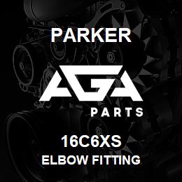16C6XS Parker ELBOW FITTING | AGA Parts