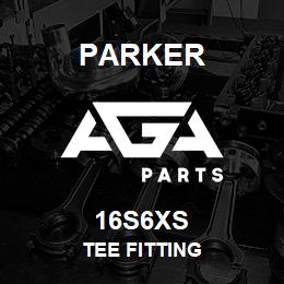 16S6XS Parker TEE FITTING | AGA Parts