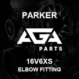 16V6XS Parker ELBOW FITTING | AGA Parts