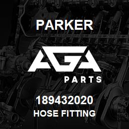 189432020 Parker HOSE FITTING | AGA Parts