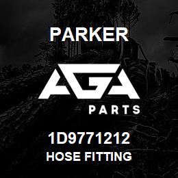 1D9771212 Parker HOSE FITTING | AGA Parts