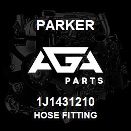 1J1431210 Parker HOSE FITTING | AGA Parts