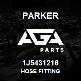 1J5431216 Parker HOSE FITTING | AGA Parts