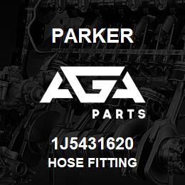 1J5431620 Parker HOSE FITTING | AGA Parts